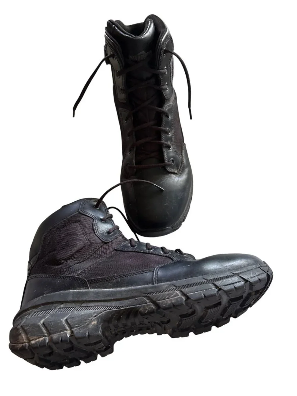 Interceptor Mens Tactical Boots Size 13 Black Durable Sole Military